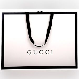 Large Authentic Gucci Shopping Bag